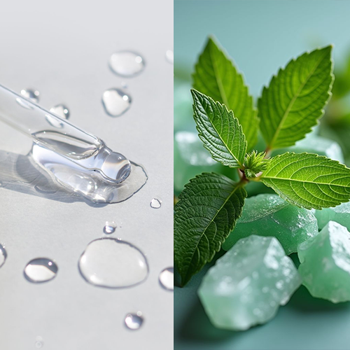 Menthol & Niacinamide (Vitamin B3)